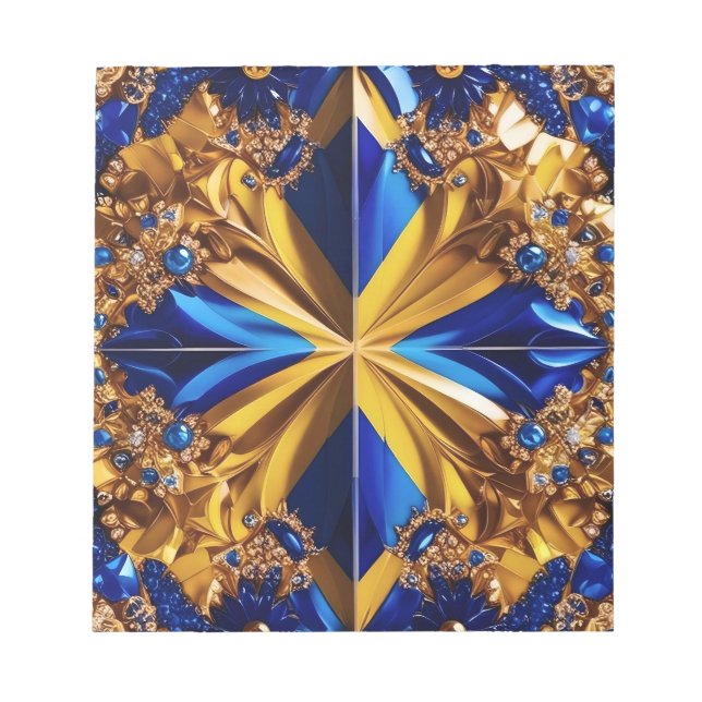 Bloc-notes avec Suède Couleurs Design moderne (Devant)