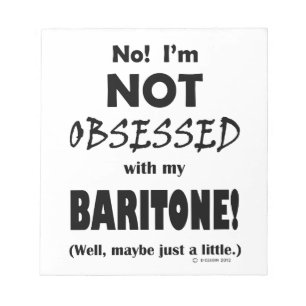 Bloc-notes Baritone observé