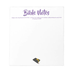 Bloc-notes biblique - Purple