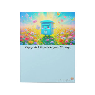 Bloc-notes Boîte aux lettres joyeuse