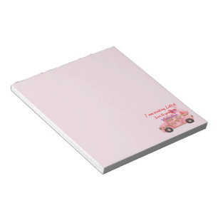 Bloc-notes "Camion de l'amour de la Saint-Valentin