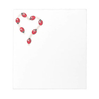 Bloc-notes cardiaques de Ladybug