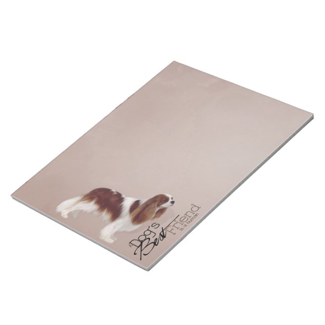 Bloc-notes Cavalier King Charles Spaniel (Incliné)