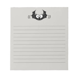 Bloc-notes chauve-souris