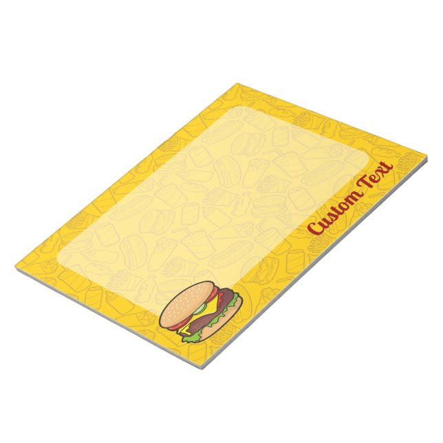 Bloc-notes Cheeseburger (Incliné)