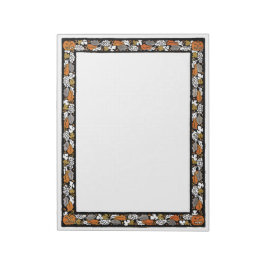 Bloc-notes Citrouille et Feuille