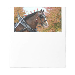 Bloc-notes Clydesdale Horse
