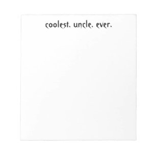 Bloc-notes Coolle Uncle Ever