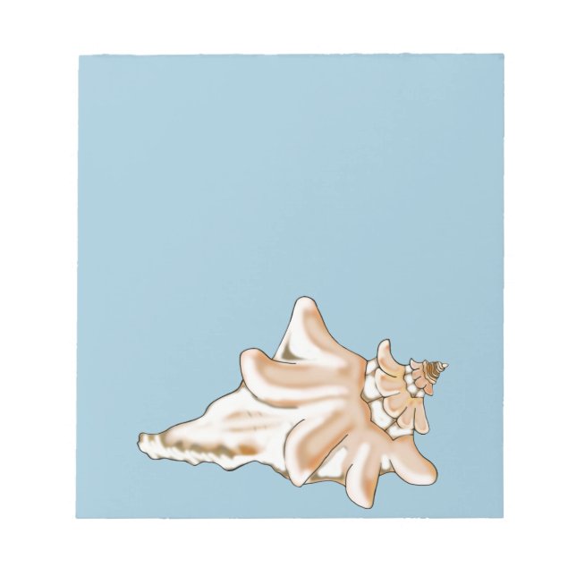 Bloc-notes Coquille de Conque (Devant)