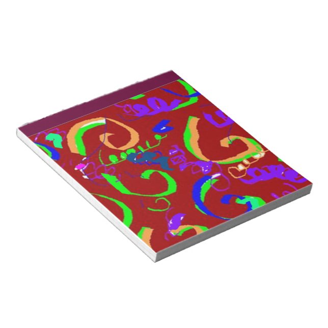 bloc-notes couleur (Incliné)