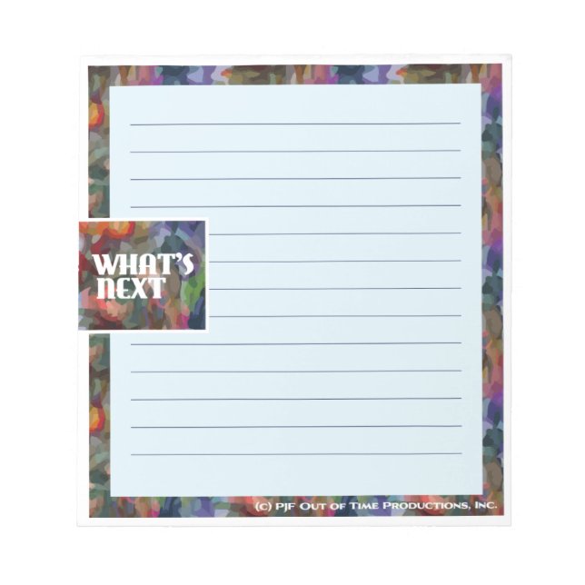 Bloc-notes couleur Power 5,5 x 6 (Devant)