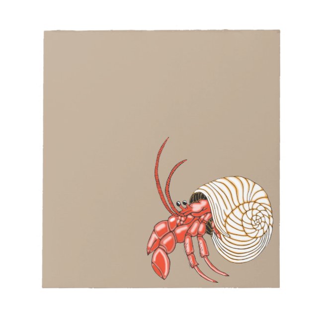 Bloc-notes Crabe Ermite (Devant)