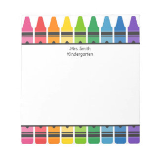 bloc-notes crayon