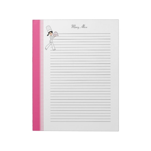Bloc-notes Cute Kitchen 40 pages pour Classeur (Tourné)