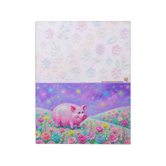 Bloc-notes d'art pigmenté de peinture acrylique