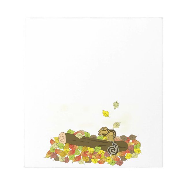 Bloc-notes d'automne (Devant)