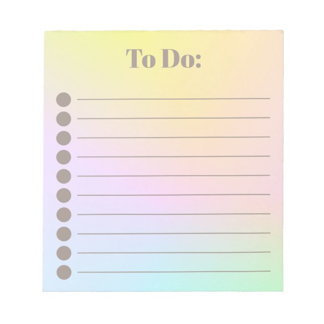 Bloc-notes de 5,5 po x 6 po - 40 pages (Devant)