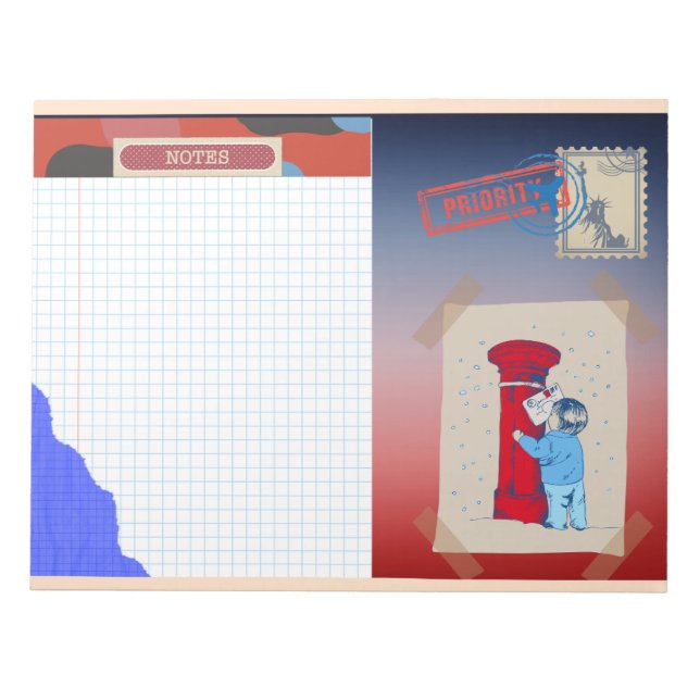 Bloc-notes de boîte aux lettres (Devant)