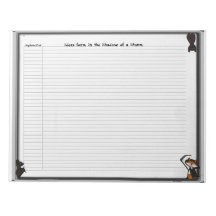 Bloc-notes de brainstorming sombre