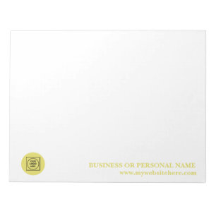 Bloc-notes de bureau à logo personnalisé pour le b