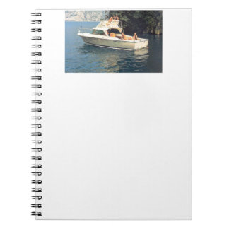 Bloc - notes de carnet de bateaux de Bertram 25