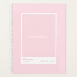 Bloc-notes de citation Rose Pâle | Entièrement per