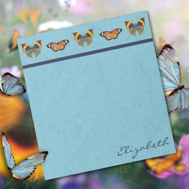 Bloc-notes de collecte des papillons (Butterfly Gathering Notepad)