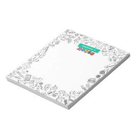 Bloc-notes de couleur cool personnalisé