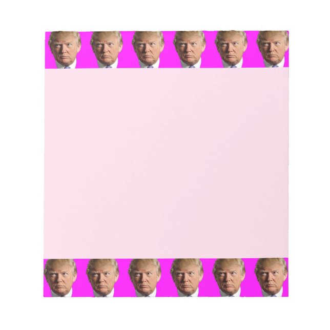 BLOC-NOTES DE DONALD TRUMP (Devant)