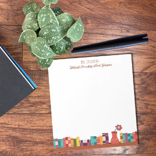 Bloc-notes de la bibliothèque scolaire