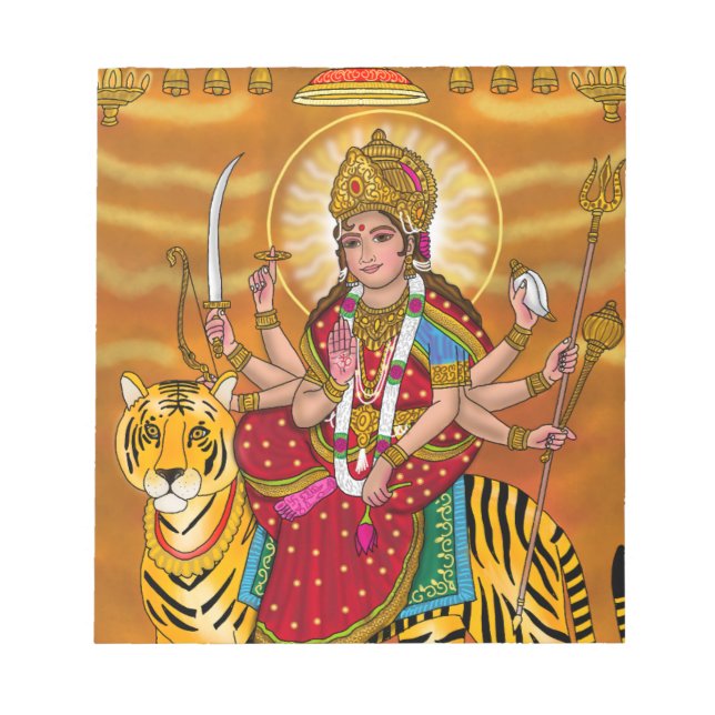 Bloc-notes de la déesse Durga (Devant)