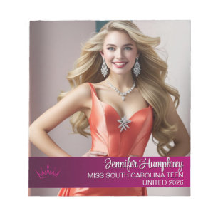 Bloc-notes de la palette de couleurs personnalisée