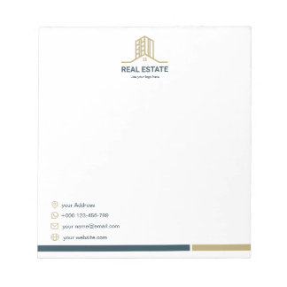 Bloc-notes de l'immobilier moderne