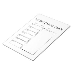 Bloc-notes de liste de courses personnalisé pour l