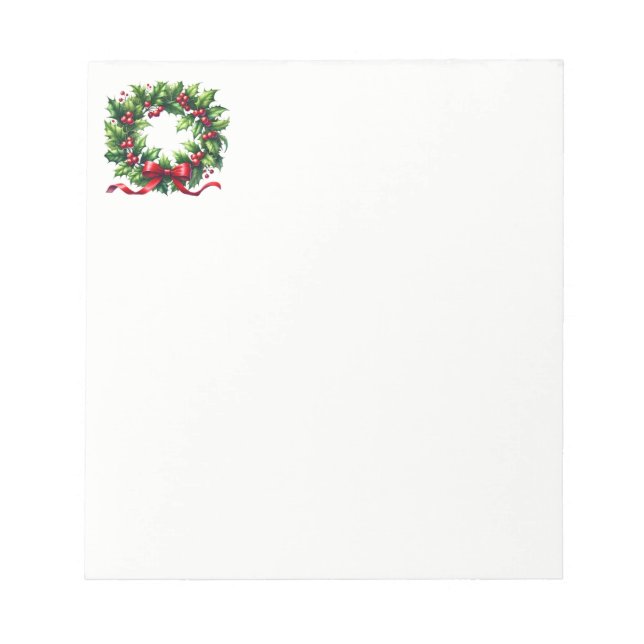 Bloc-notes de Noël (Devant)