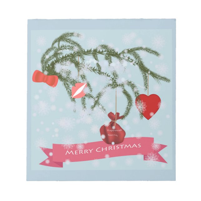 Bloc-notes de Noël (Devant)