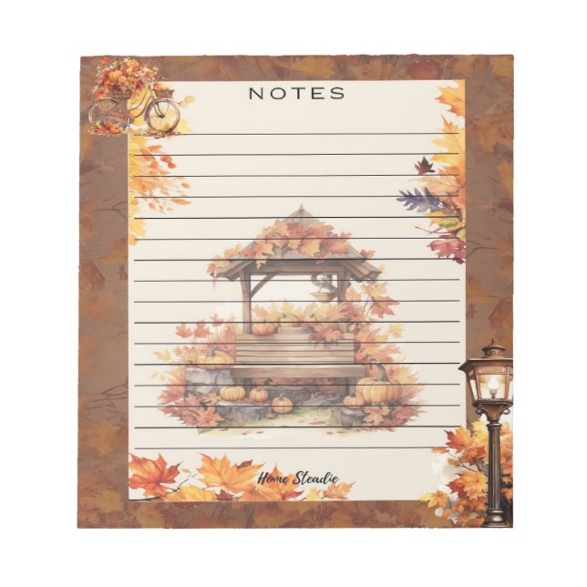 Bloc-notes de sentiments chaleureux (Devant)