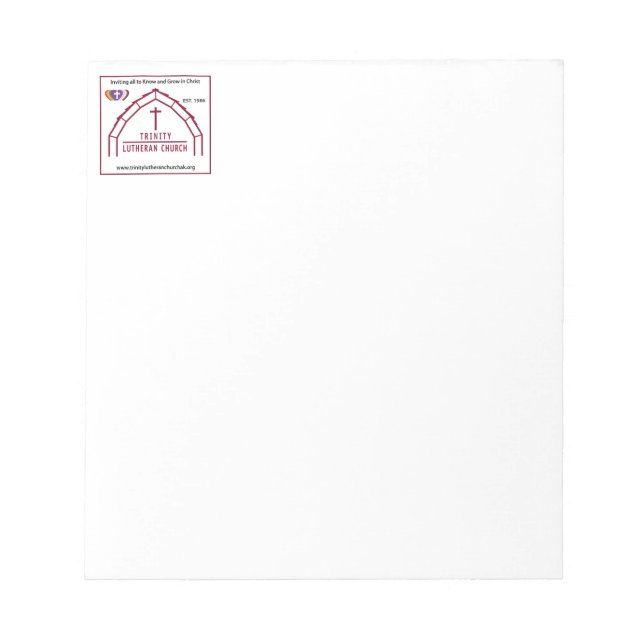 Bloc-notes de trinité (Devant)