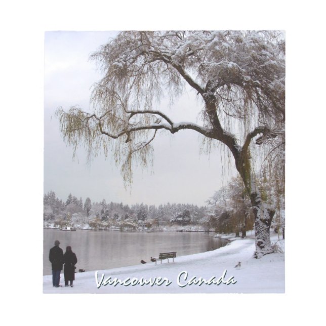 Bloc-notes de Vancouver Personnalisé Vancouver Sou (Devant)