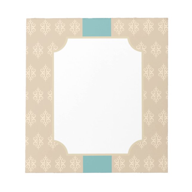 Bloc-notes en dentelle antique (Devant)