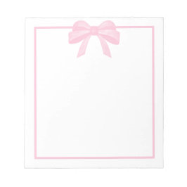 Bloc-notes en forme de fond rose aquarelle