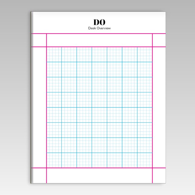 Bloc-notes en papier d'ingénierie Monogram Name 5x (Créateur téléchargé)