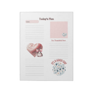 Bloc-notes Enfants Gratitude Lapin Rose Empreintes