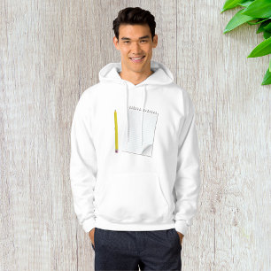 Bloc-Notes Et Sweat - shirt à capuche De Crayon