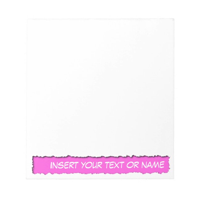 Bloc-notes extrait (Devant)