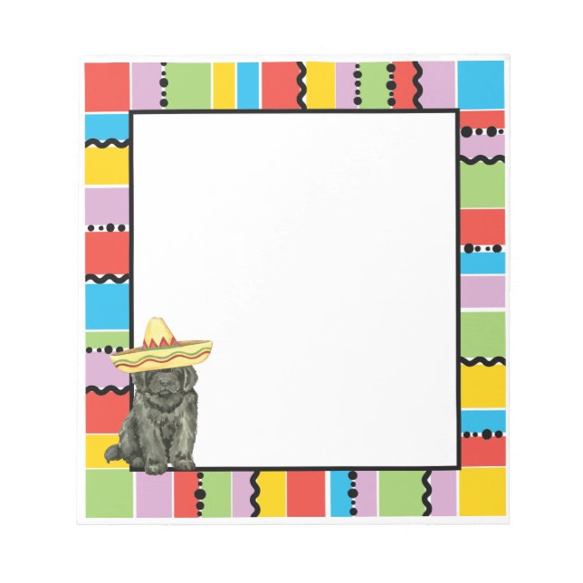 Bloc-notes Fiesta Terre-Neuve (Devant)