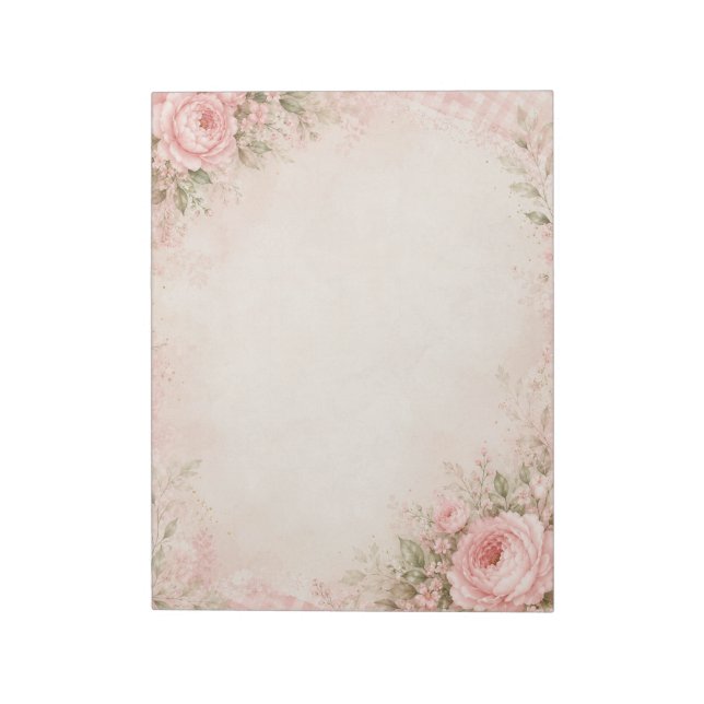 Bloc-notes floral (Tourné)