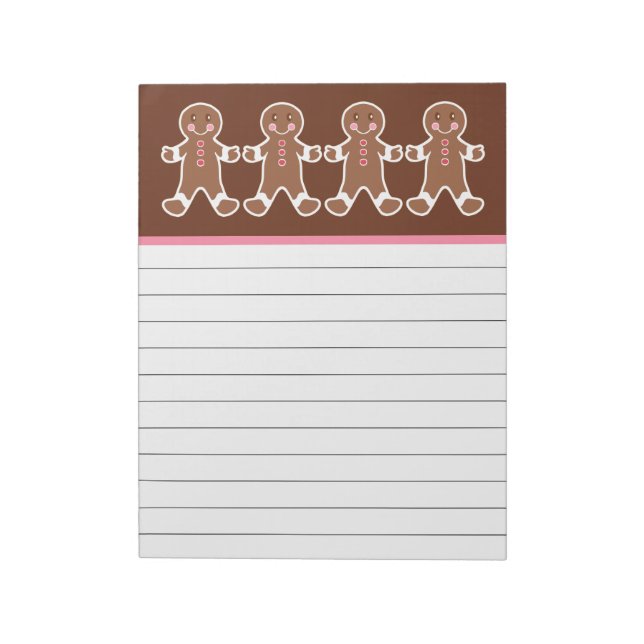 Bloc-notes Garçon Pain d'épices (Tourné)