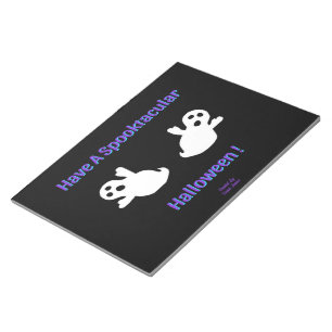 Bloc-notes Ghosts tactile (27,9 cm x 21,6 cm)