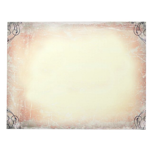 Bloc-notes Grunge vintage (Devant)